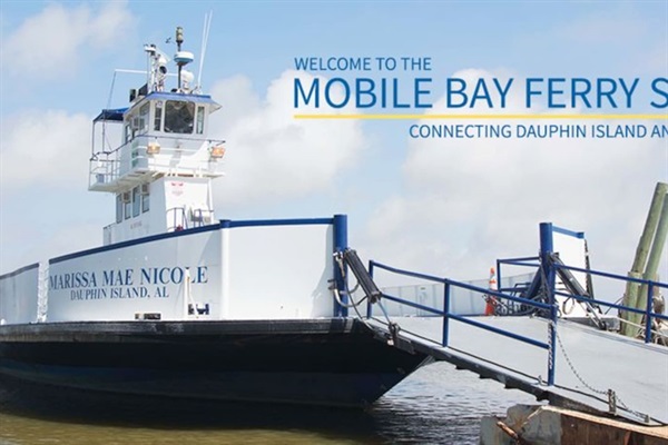 Take a quick day trip by ferry to Dauphine Island, it is just a few miles down the road.