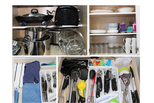 Kitchen equipped for ambitious chefs!