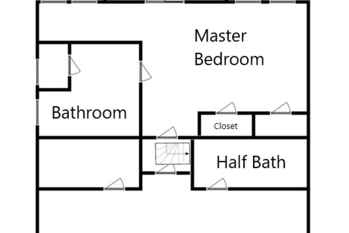 Upstairs Floor Plan