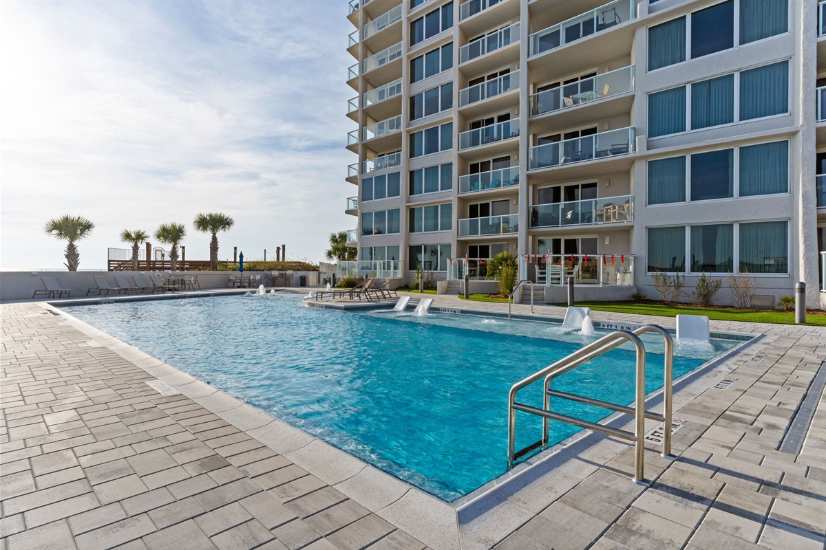 New, Larger Pool Space