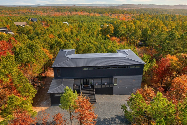 Fall foliage in all it's glory ! One of the best views in Hochatown