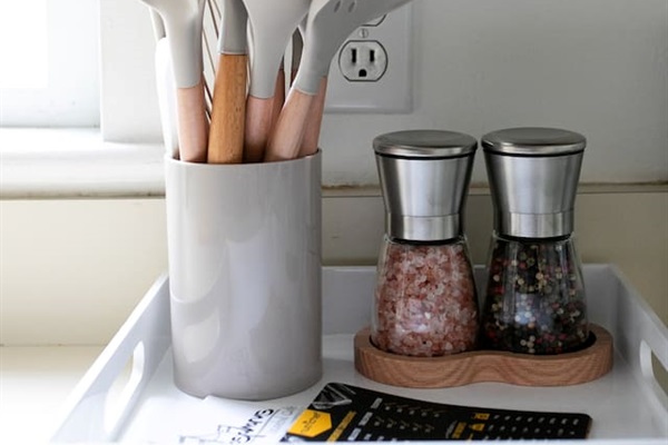 Stocked with everyday cooking essentials to make settling in easy.