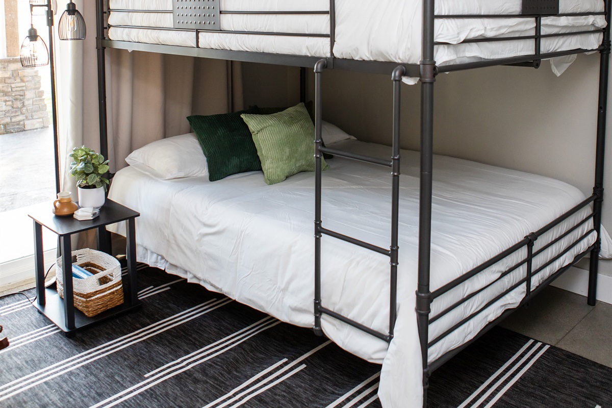 Bed #4 offers comfort and privacy for a restful stay.