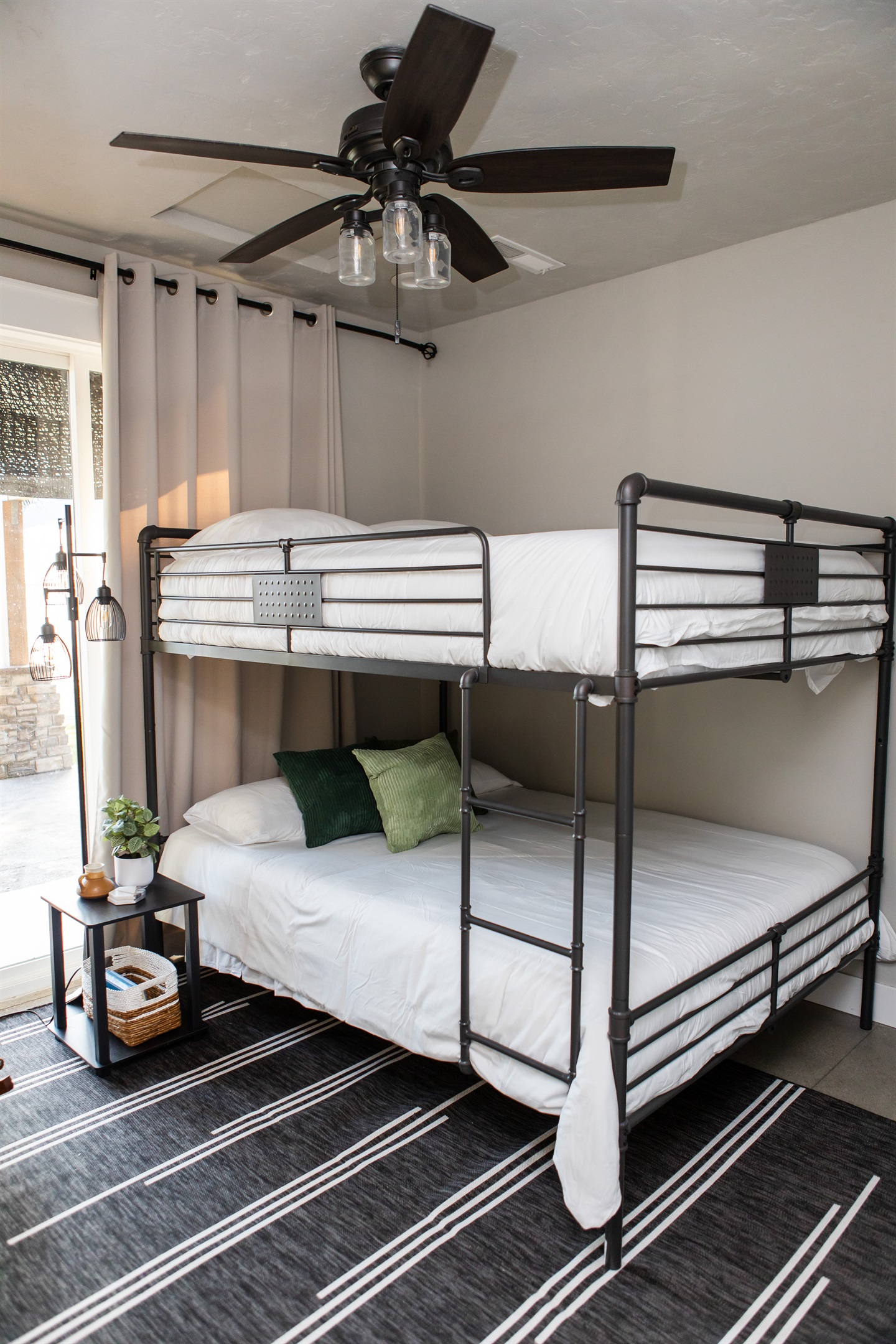 Bed #4 offers comfort and privacy for a restful stay.