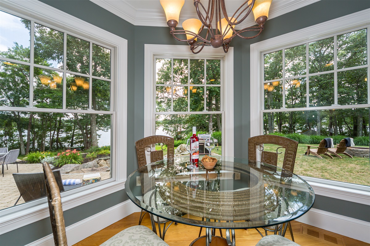 Open layout, lake views, and plenty of space to lounge
