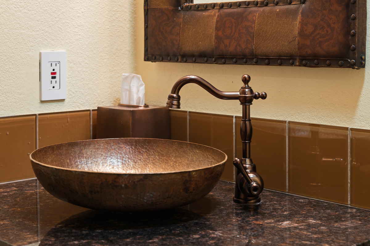 The homeowners used high-quality finishes in all areas of the home during its early 2000s remodel. 