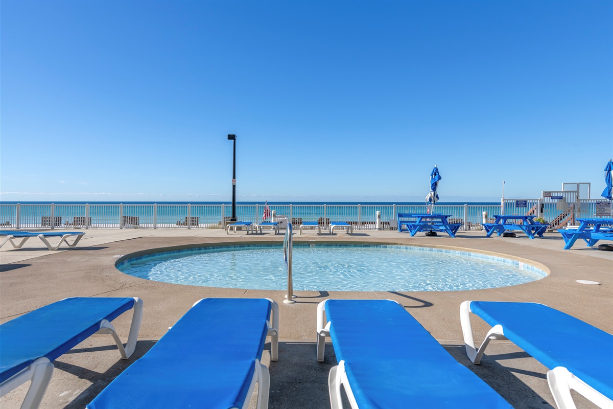 Gulf views and poolside vibes await just outside your door, blending sun-soaked relaxation with unbeatable scenery.