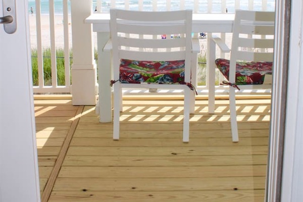 3rd floor balcony. The view is incredible. 