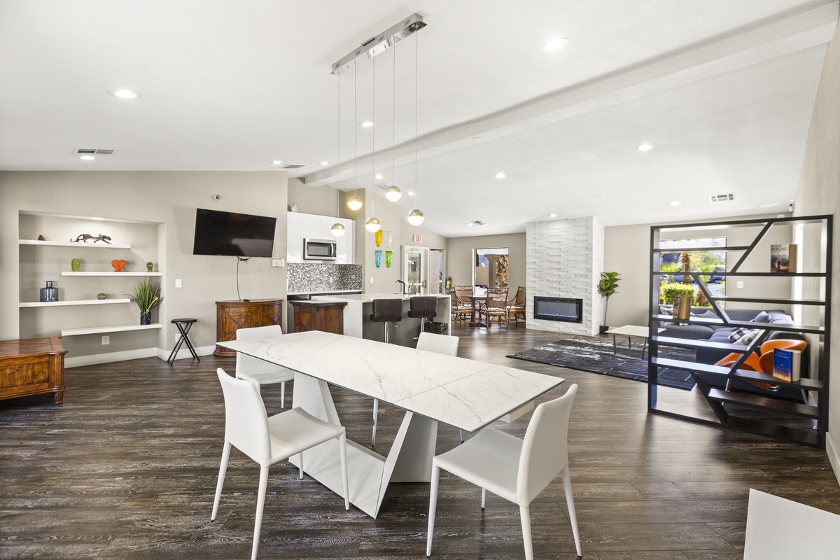 Shared spaces where you can unwind and relax
