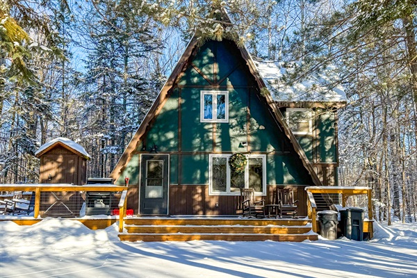 Winter View of Home