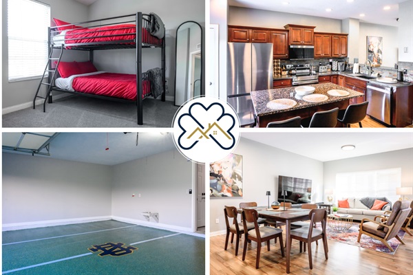 ND Luxury Townhome 8 min to ND Stadium!