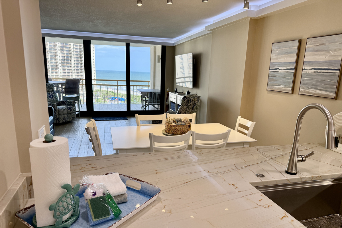Ocean View from the Kitchen
