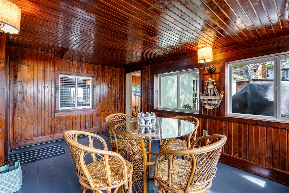 Warmth radiates from the textures and tones.