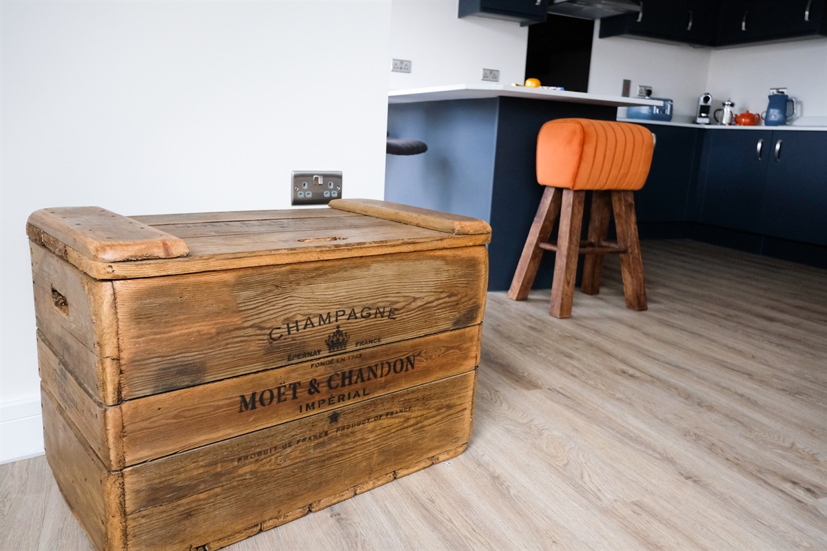 Open plan lounge dining kitchen - 3 bed apt