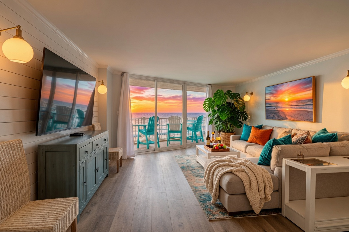 Welcome to Sea Pointe North! You'll be captured by the view the moment you enter