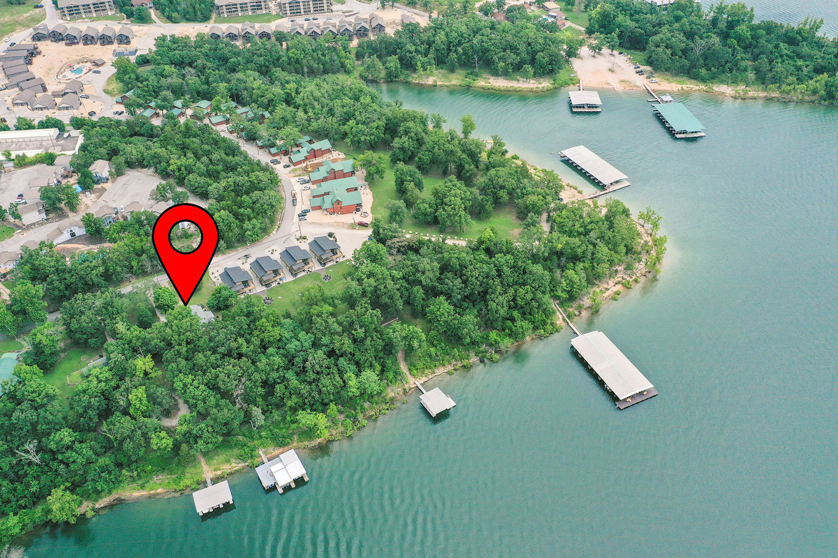 Just off Table Rock Lake!