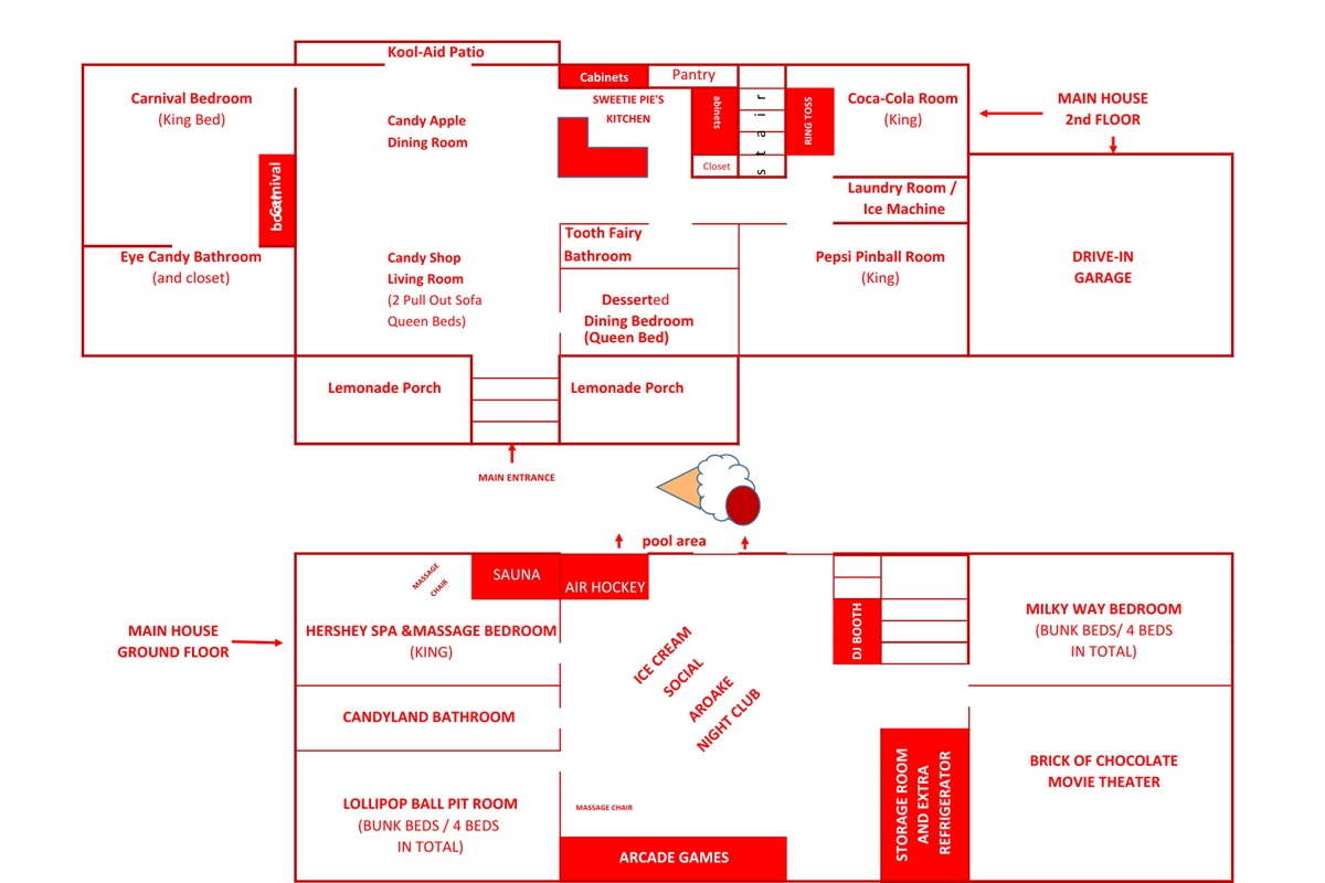 Floor Plan - Main House