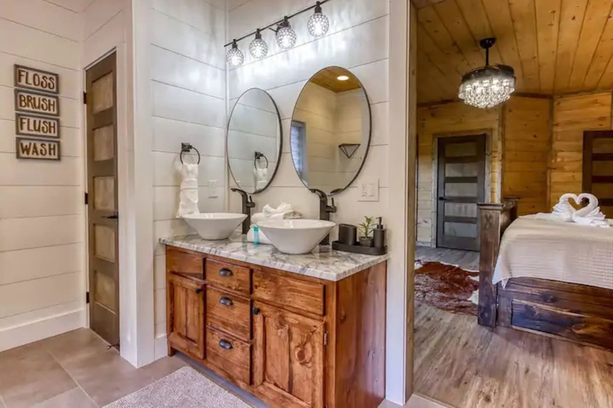 Master bathroom