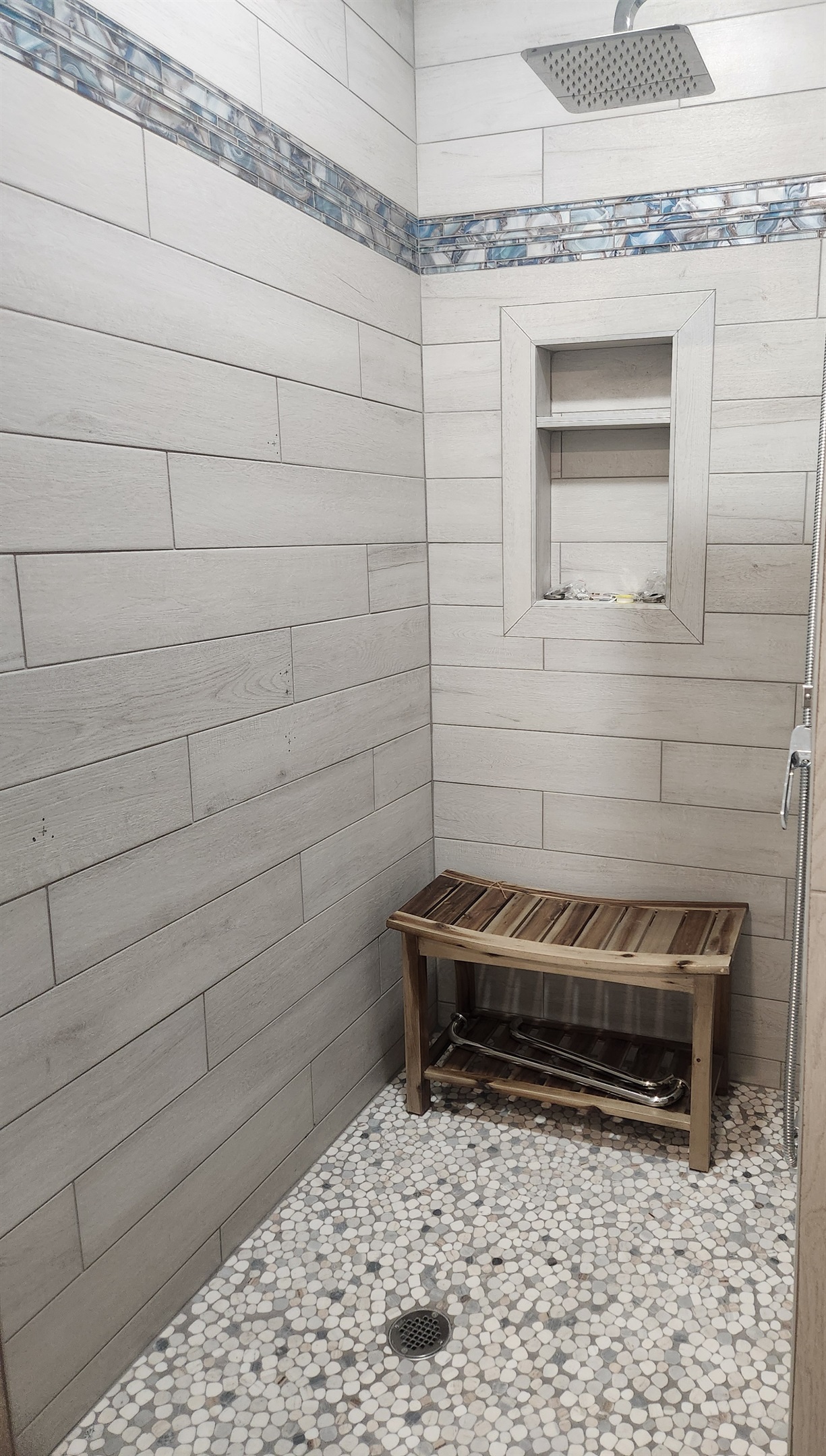 Master walk in shower B