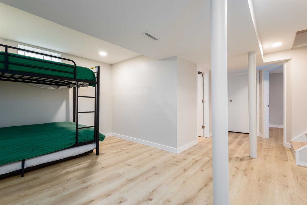 Basement Bunk Bed Room