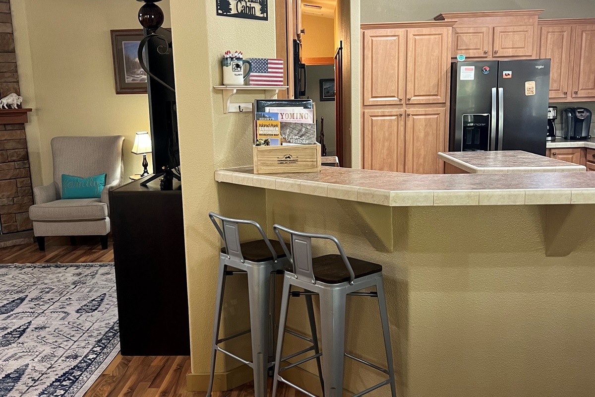 Bar with additional Seating