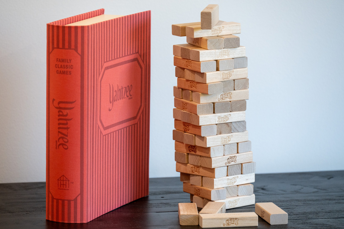 Challenge friends and family to a game of Jenga during your stay.