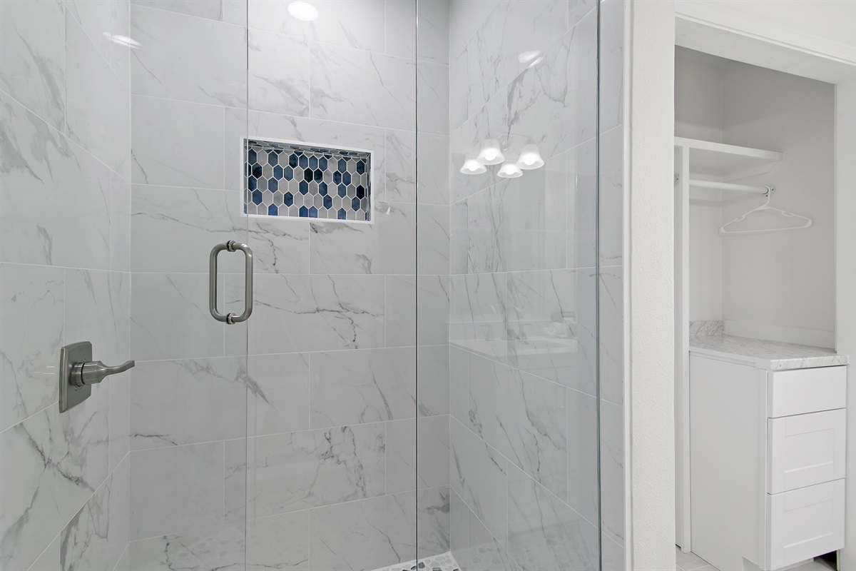 Primary Bath walk in shower (3rd floor)