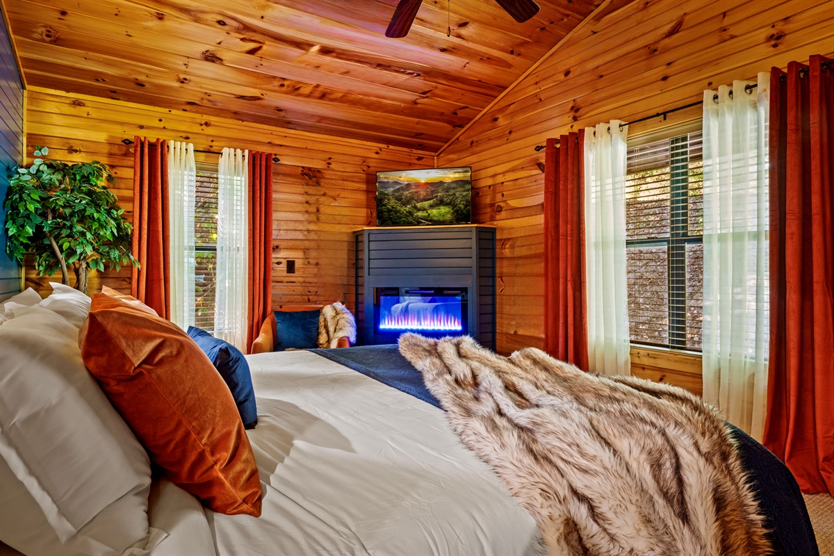 Perfect space to sleep at night after exploring all of the Smokies