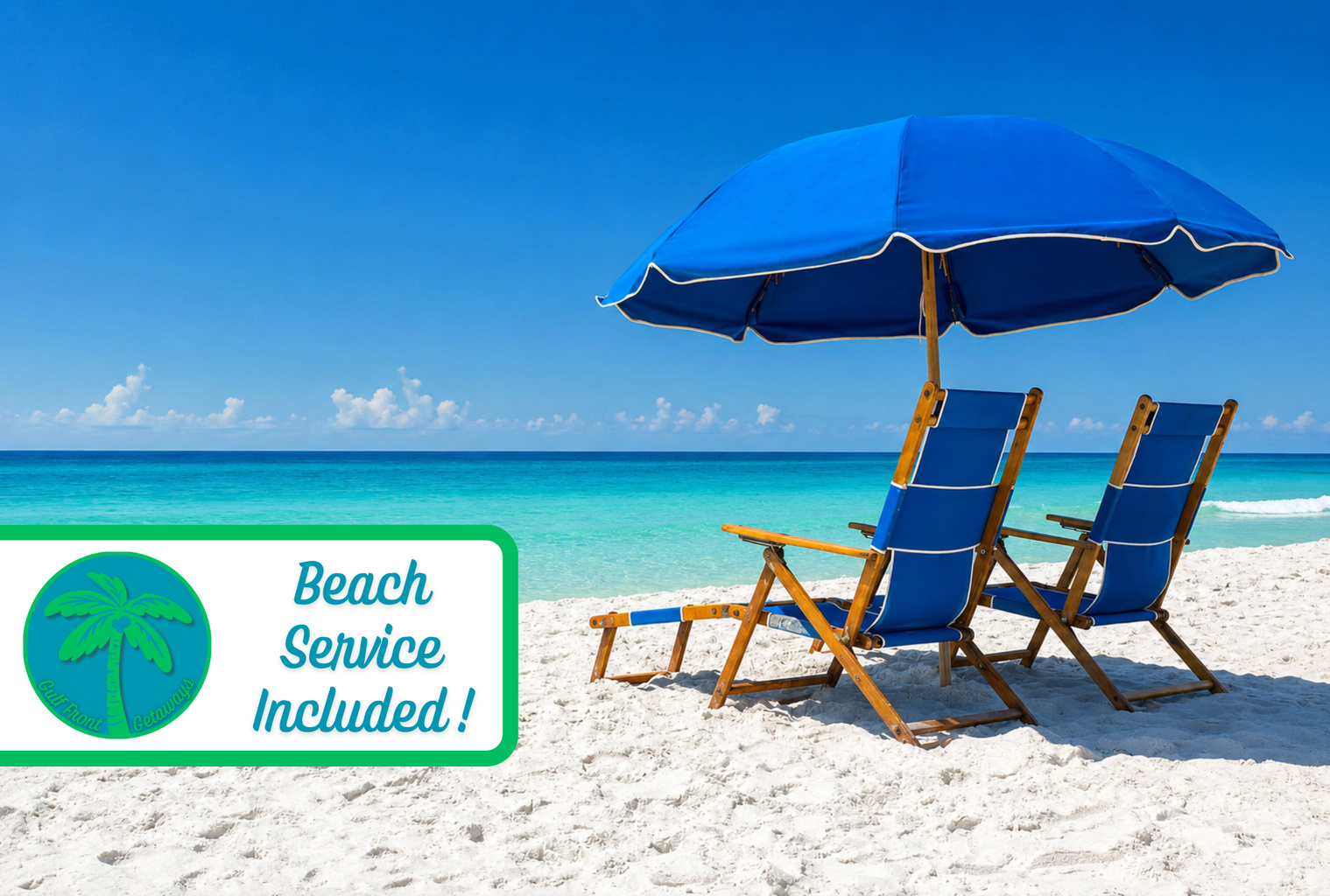 Free Seasonal Beach Service!
