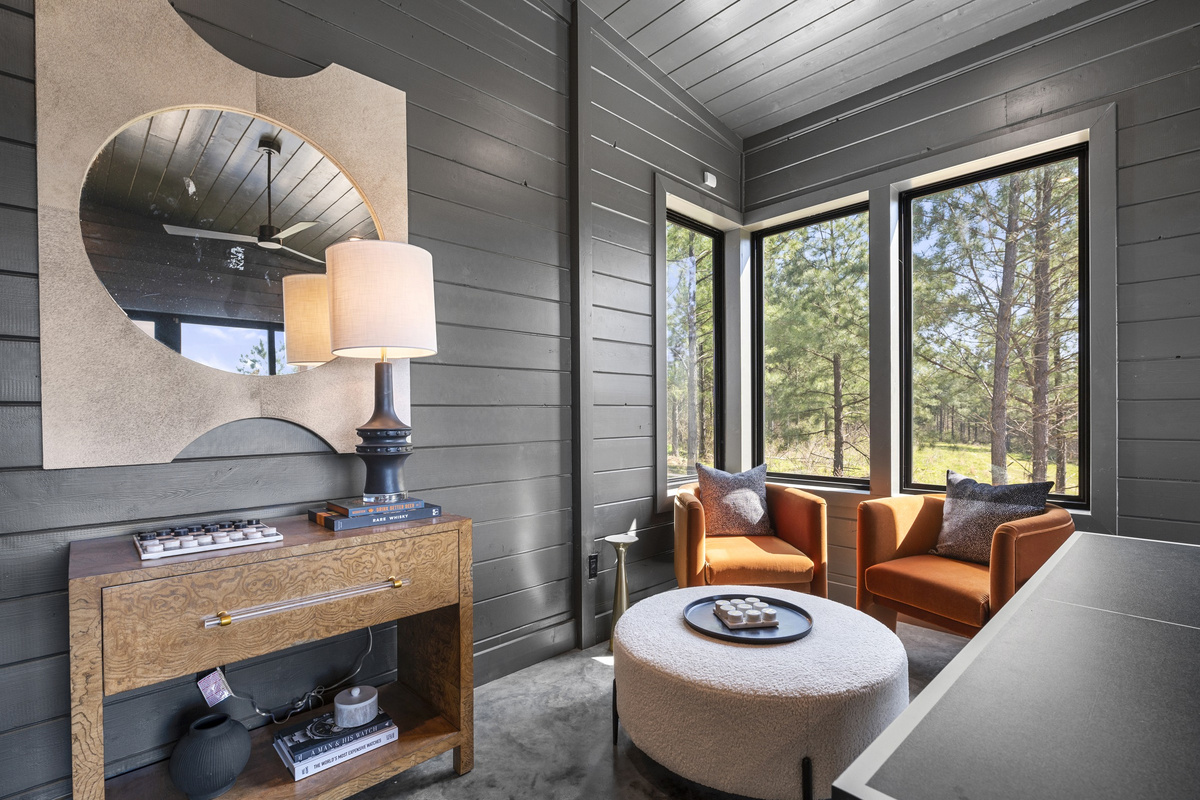 Lounge in Luxury - Indulge in some quiet time in this chic nook, perfect for reading or sipping your morning coffee.