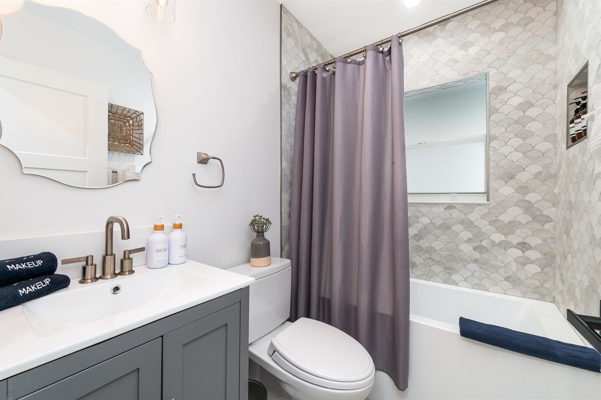 Every guest has access to clean towels, hair dryers, hand soap, and more.