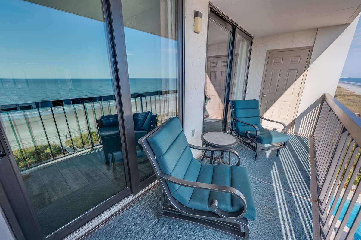 Amazing View from the Balcony!