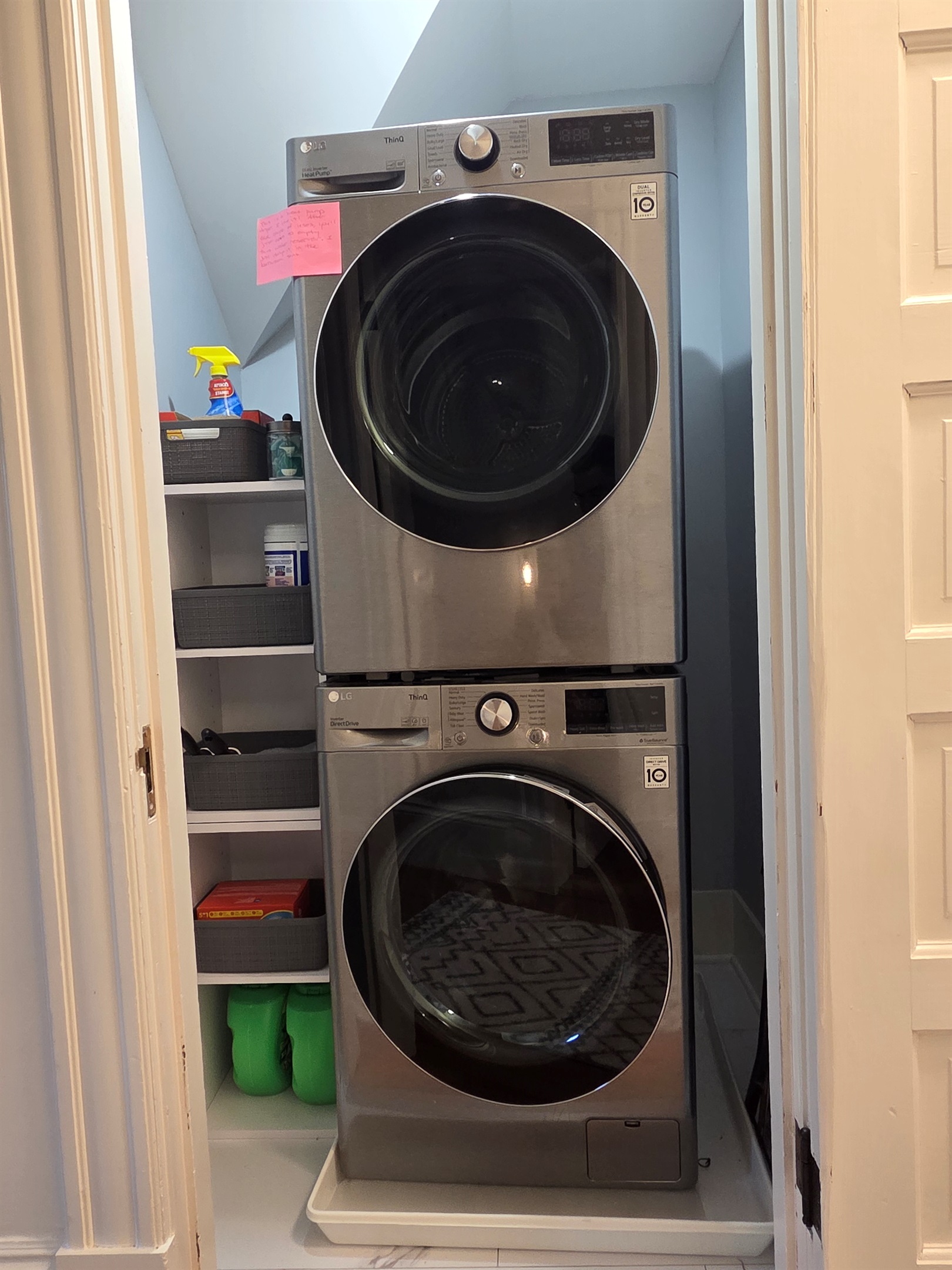 Convenient Upstairs Laundry