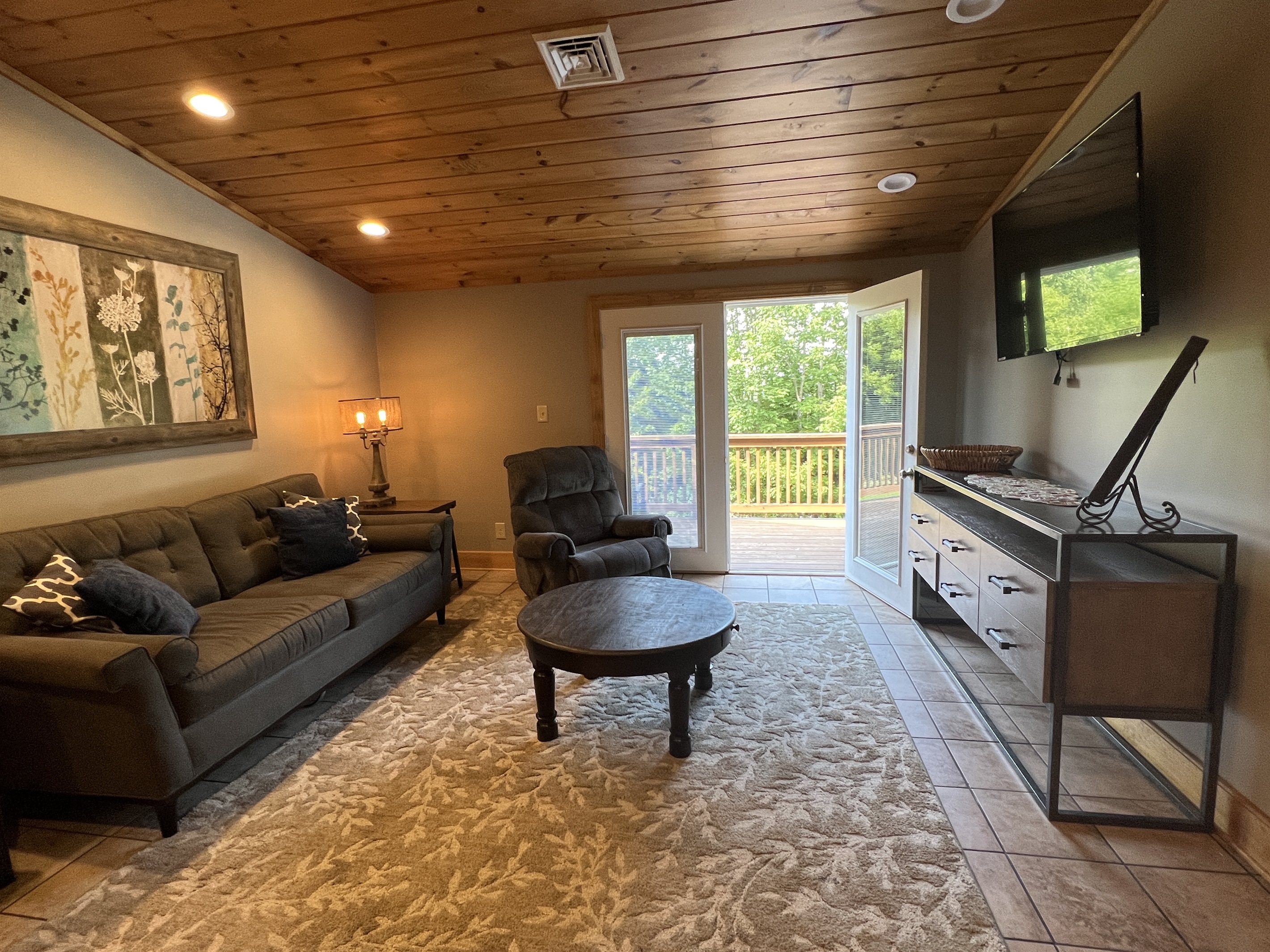 Living room area