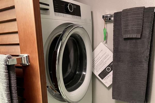 Laundry in unit