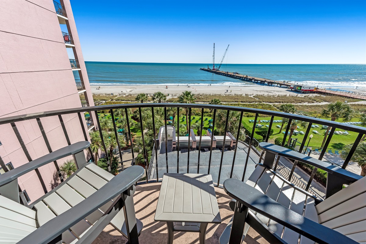 Breathtaking Views from Balcony!