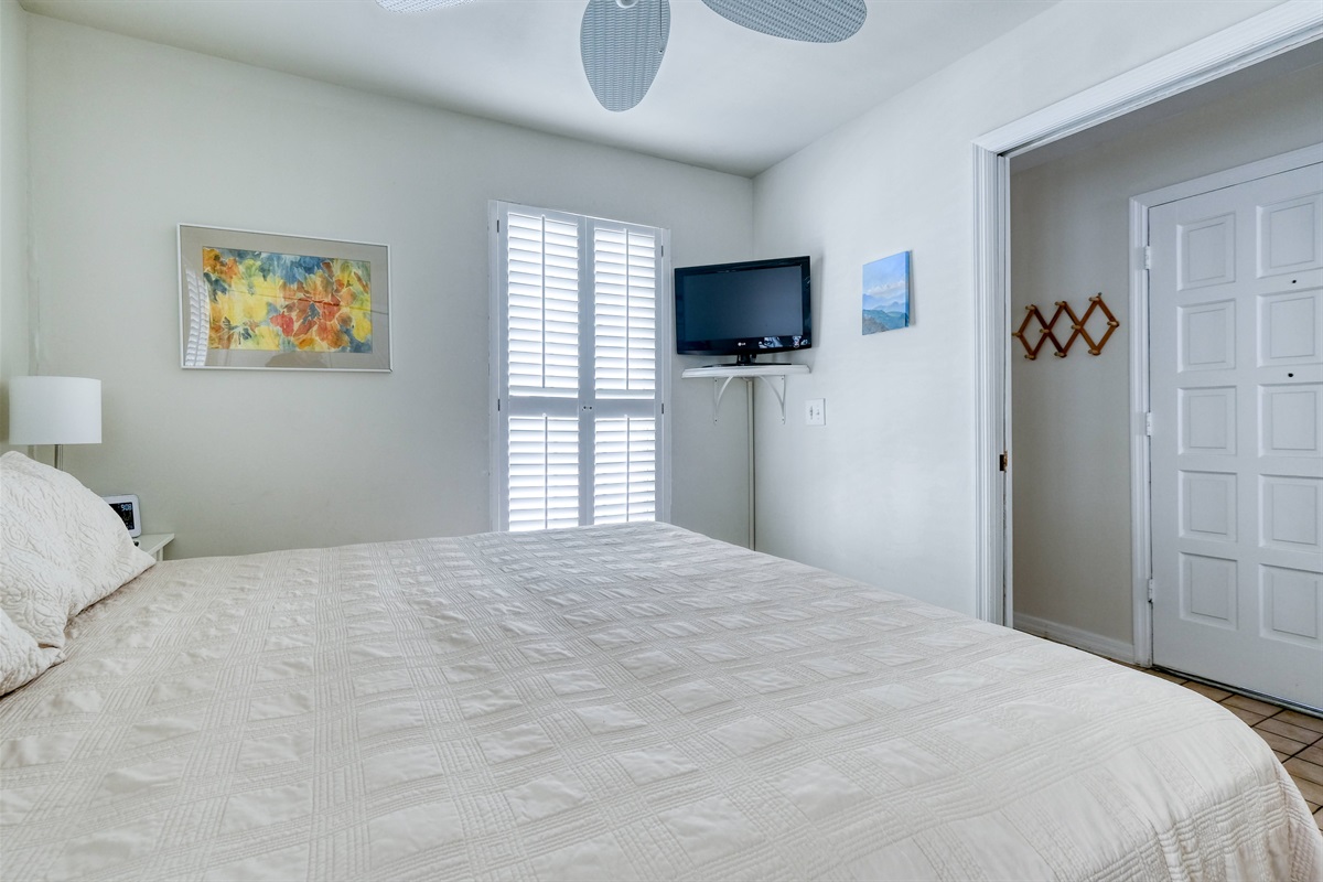 HD TV with Dish Network in the master