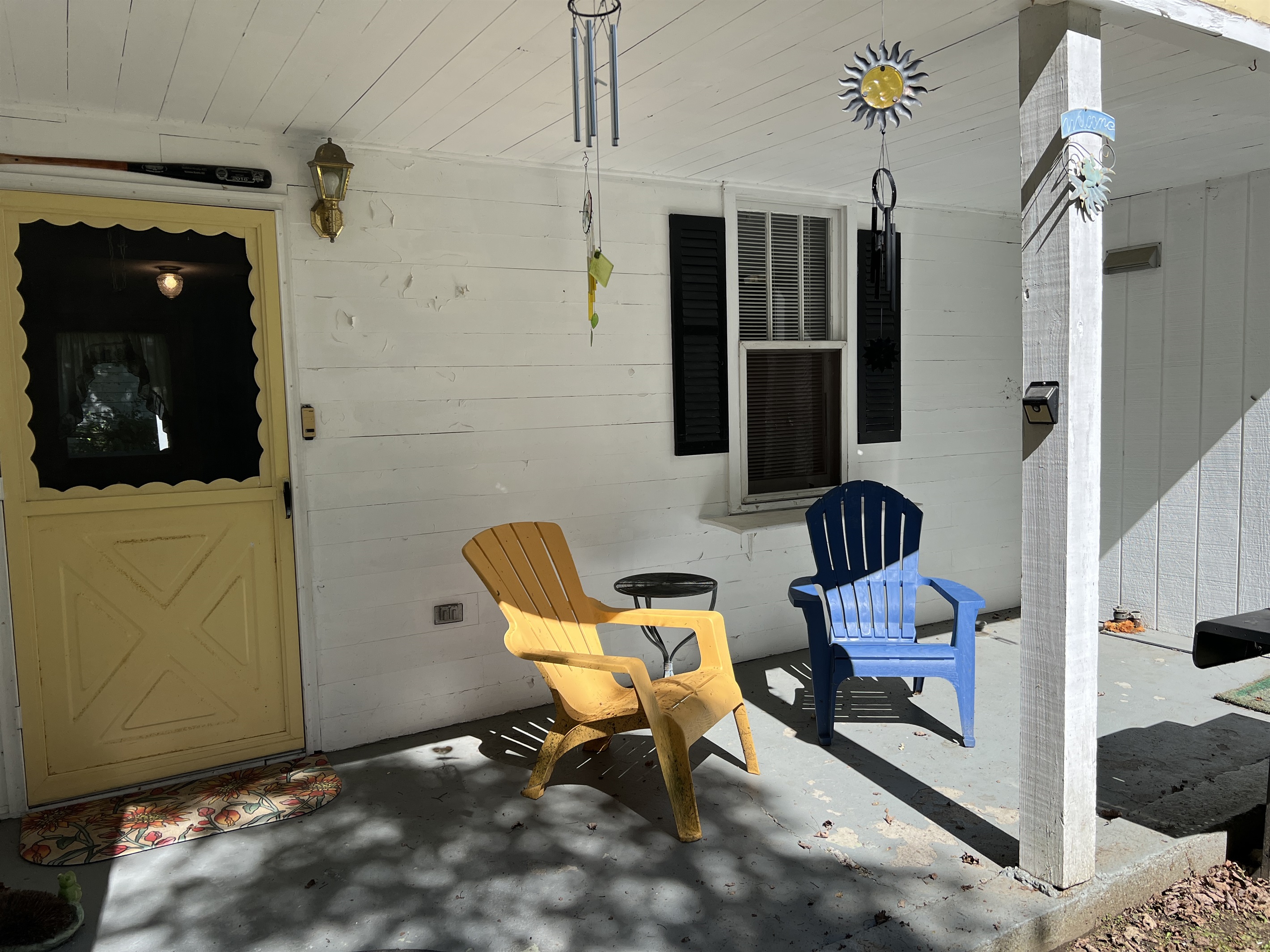 Dandelion main entry and grilling area.