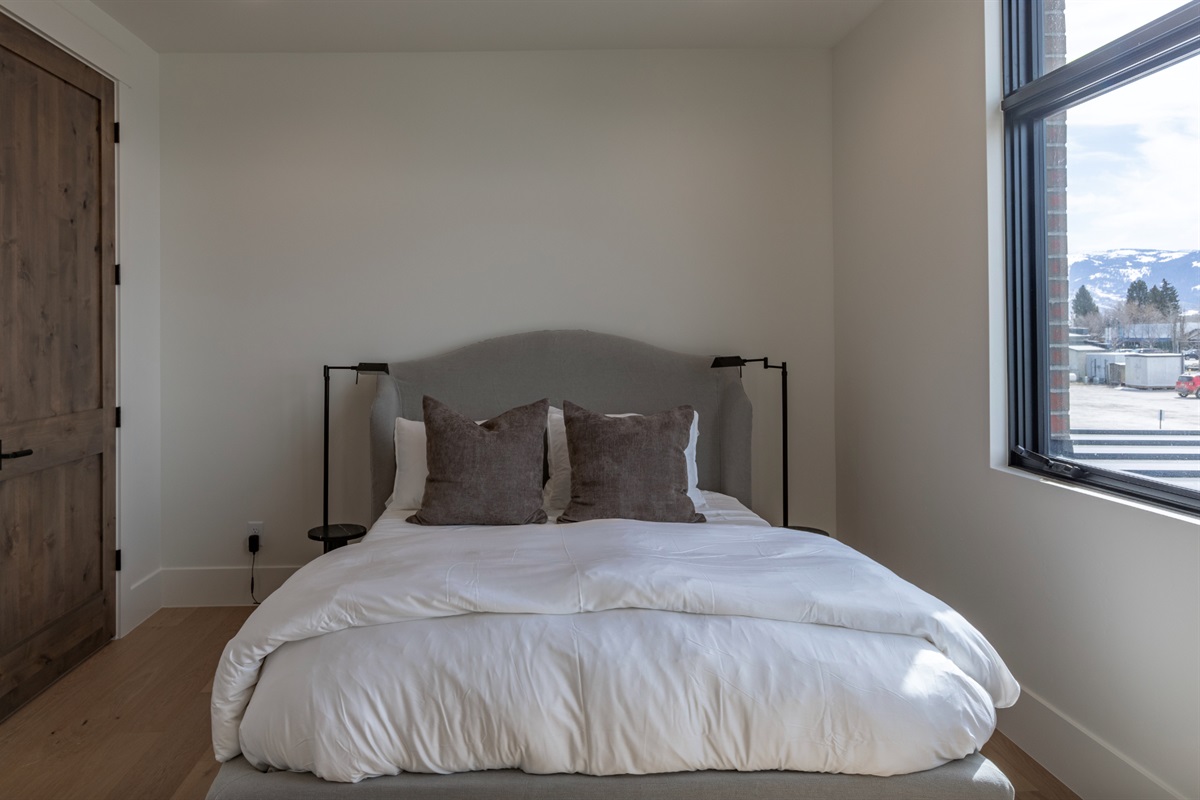 Middle Teton - Suite three with queen bed and TV