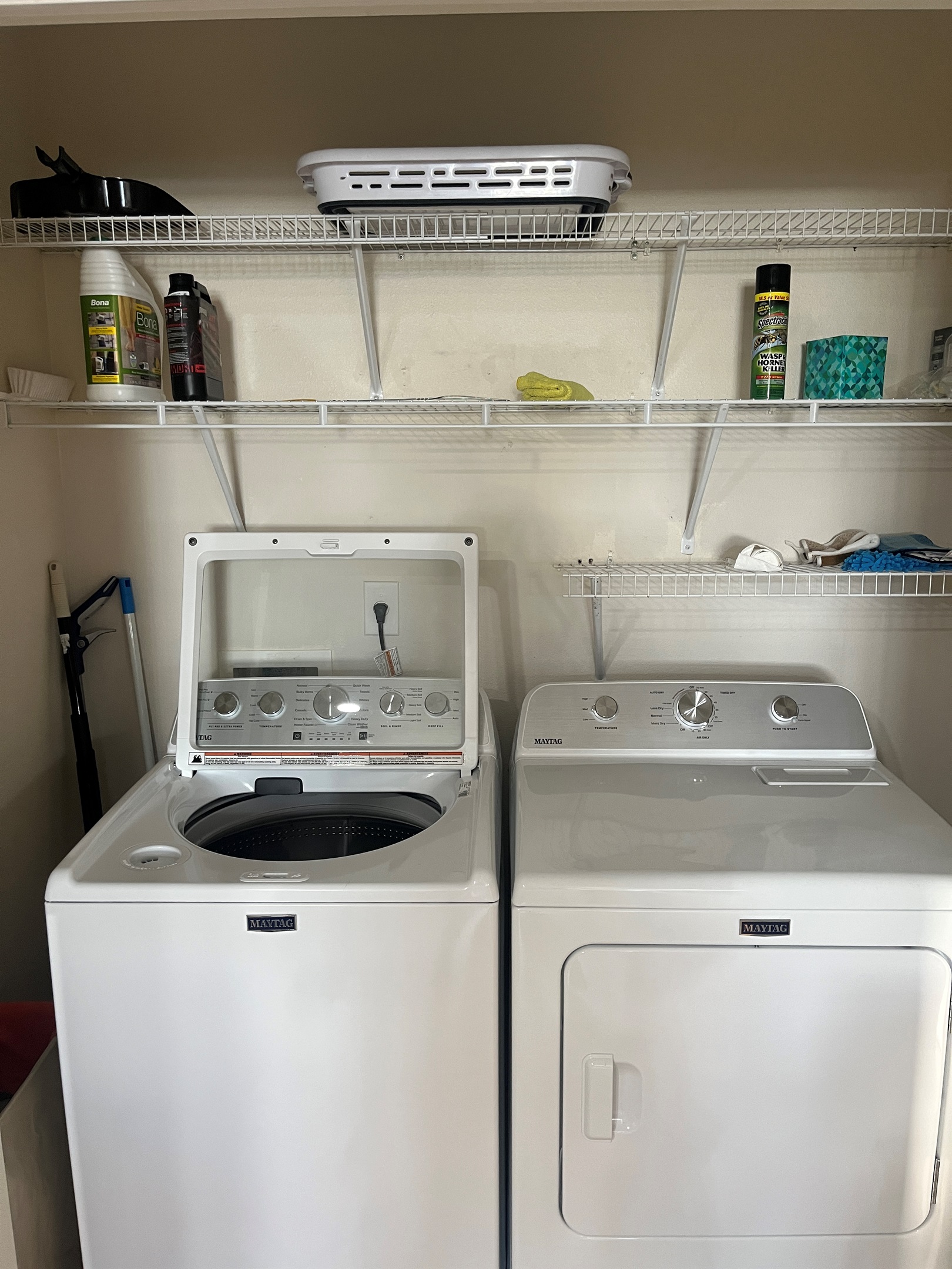 Washer and dryer for our guests to use.