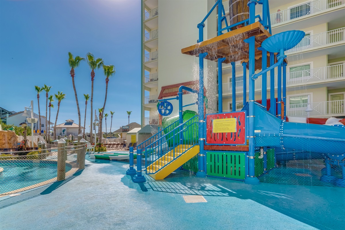 The kiddie section - 4 DAILY WATERPARK PASSES WITH EVERY RESERVATION