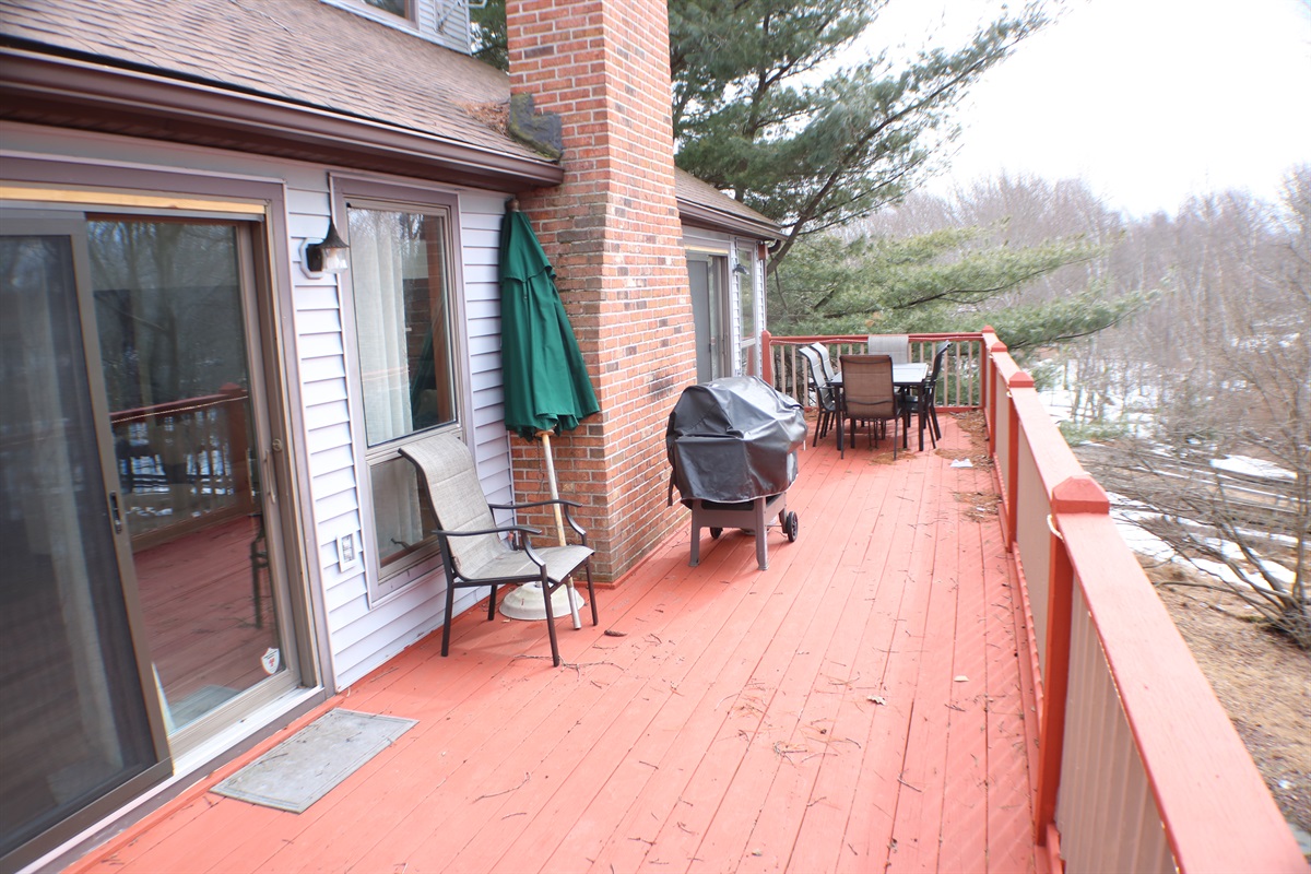 2nd Floor Veranda Deck - Firepit coming soon 2026!