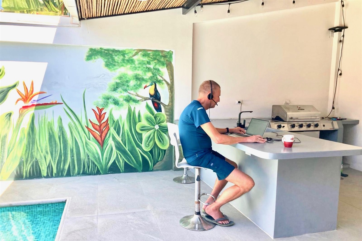 Casa Daniel is popular with remote workers and digital nomads
