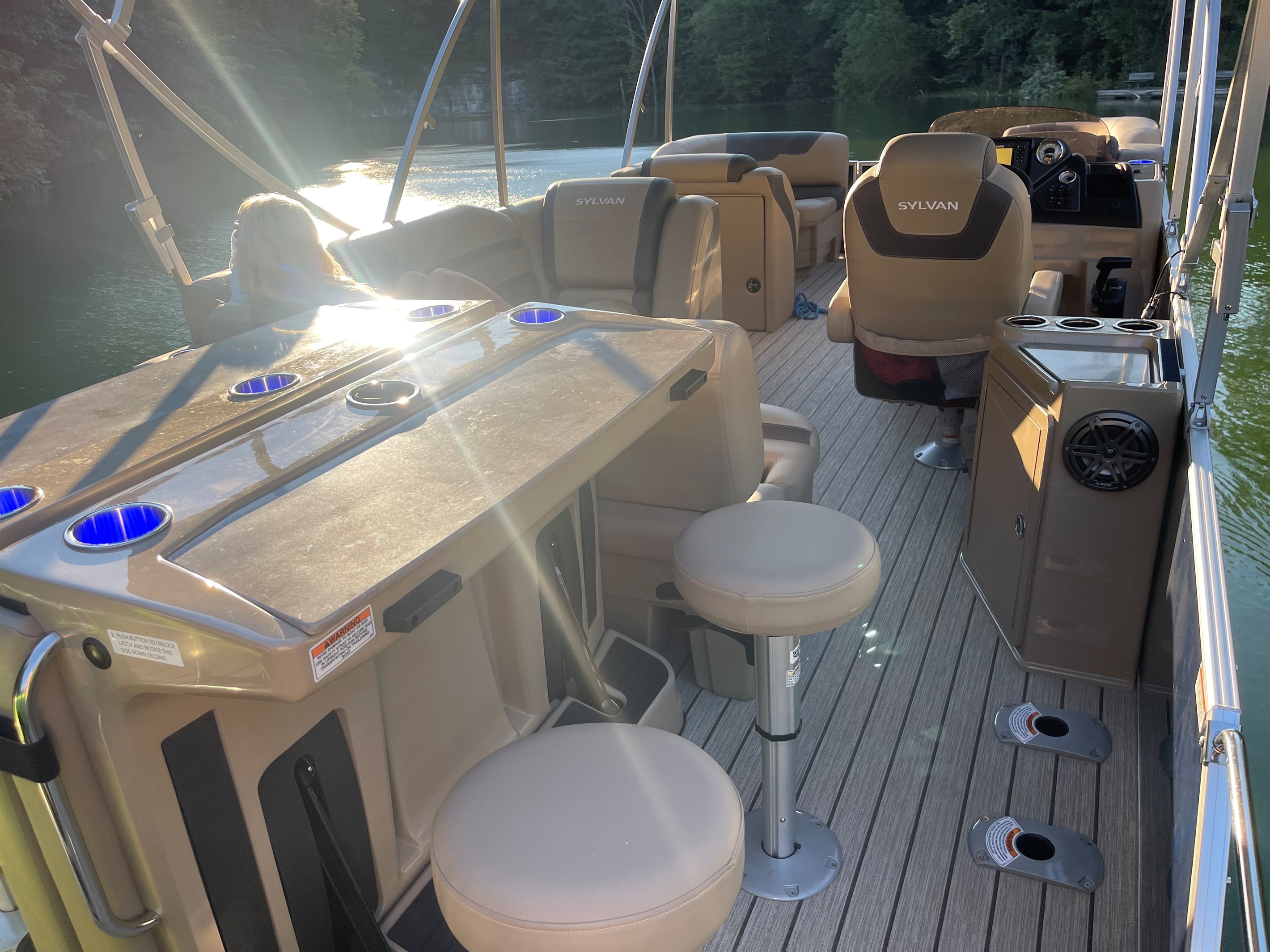 Bar on the boat!