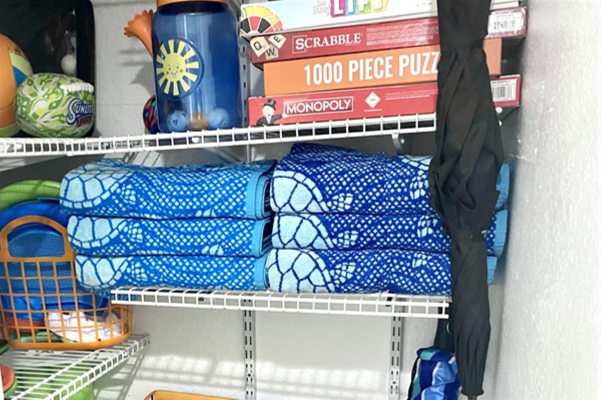 Beach Chairs, Boogie Boards, Sun Umbrella, Beach Toys and Board Games