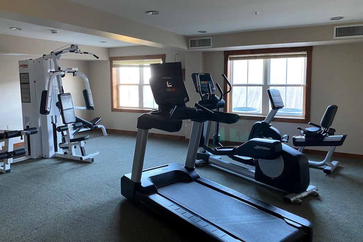 Fitness Center one floor up