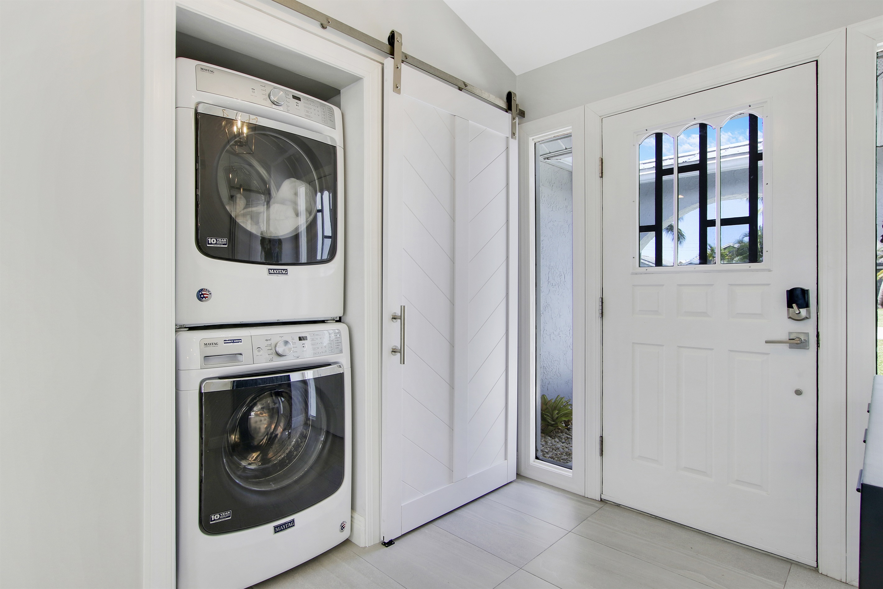 Full size washer and dryer