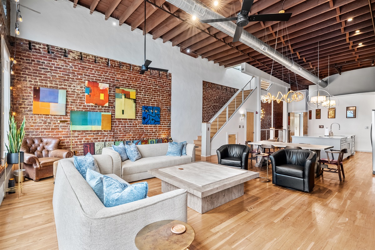 A perfect blend of comfort and design in the main living area.