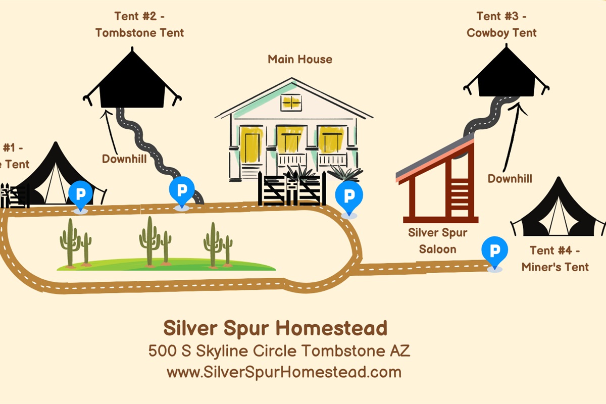 Map of our property