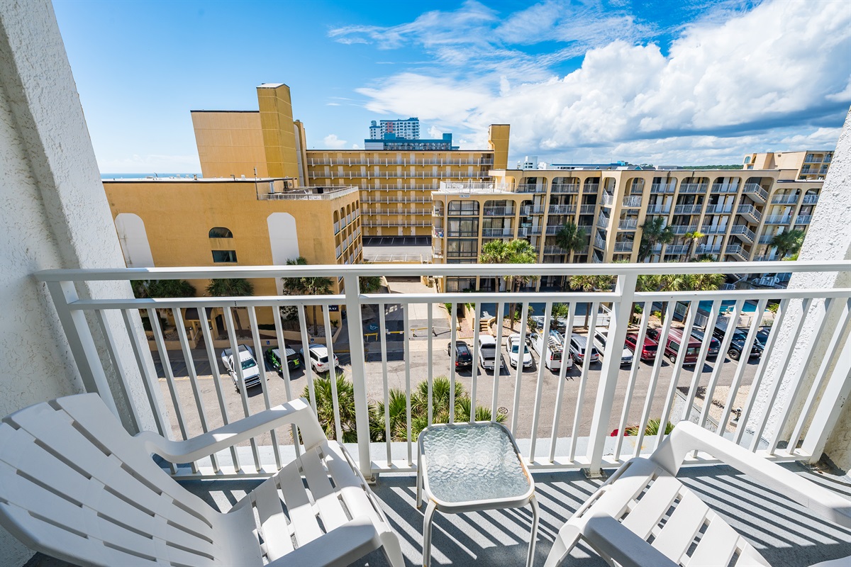 Balcony with Amazing Views